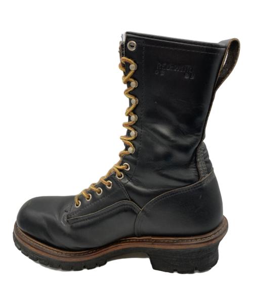 RED WING（レッドウィング）RED WING (レッドウィング) PT91ロガーブーツ ブラック サイズ:9 1/2 Dの古着・服飾アイテム