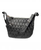 Schottショット）の古着「PADDED BANANA BAG　パデッドバナナバッグ」｜ブラック