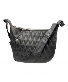 Schott（ショット）の古着「PADDED BANANA BAG　パデッドバナナバッグ」｜ブラック
