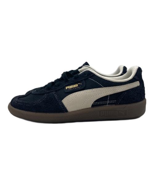 PUMA（プーマ）PUMA (プーマ) PALERMO VINTAGE PUMA BLACK-FROSTED　（プーマ パレルモ ヴィンテージ プーマ ブラック-フロステッド） ブラック サイズ:23の古着・服飾アイテム