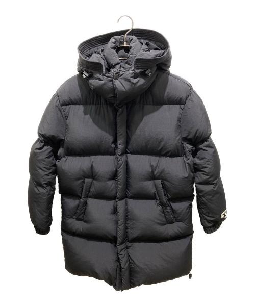 DIESEL（ディーゼル）DIESEL (ディーゼル) W-ROLF-LONG-NW 　ダウンコート ブラック サイズ:Sの古着・服飾アイテム