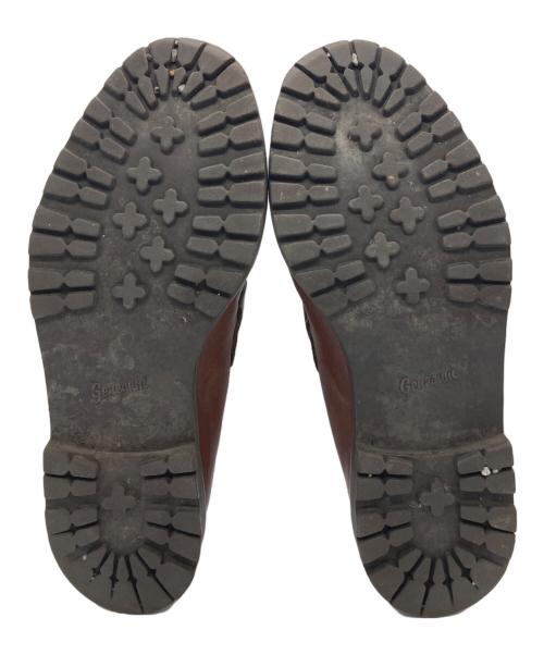 GUCCI（グッチ）GUCCI (グッチ) ホースビットショートブーツ ブラウン サイズ:7の古着・服飾アイテム