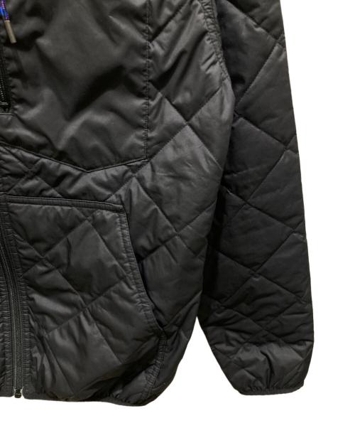 Patagonia（パタゴニア）Patagonia (パタゴニア) Diamond Quilt Bomber Hoody　ダイアモンドキルトボマーフーディー ブラック サイズ:XSの古着・服飾アイテム