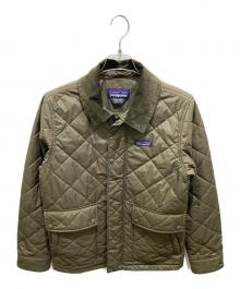 Patagonia（パタゴニア）の古着「DIAMOND QUILTED JACKET　ダイアモンドキルトジャケット」｜カーキ