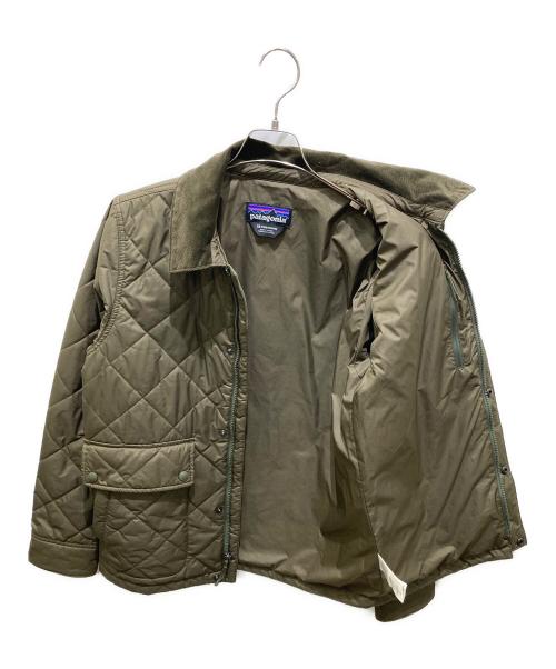 Patagonia（パタゴニア）Patagonia (パタゴニア) DIAMOND QUILTED JACKET　ダイアモンドキルトジャケット カーキ サイズ:XSの古着・服飾アイテム
