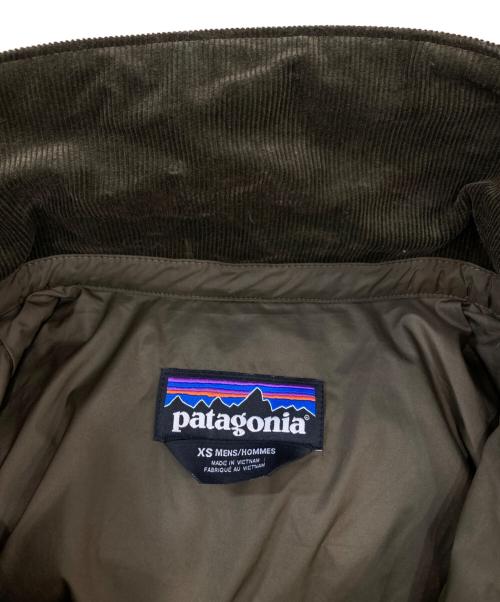 Patagonia（パタゴニア）Patagonia (パタゴニア) DIAMOND QUILTED JACKET　ダイアモンドキルトジャケット カーキ サイズ:XSの古着・服飾アイテム