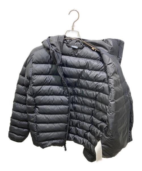 NEW BALANCE（ニューバランス）NEW BALANCE (ニューバランス) フーデッドパッファー ジャケット ブラック サイズ:XSの古着・服飾アイテム