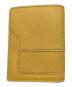 MARNI (マルニ) サフィアーノレザー バイフォールドウォレット イエロー：8000円