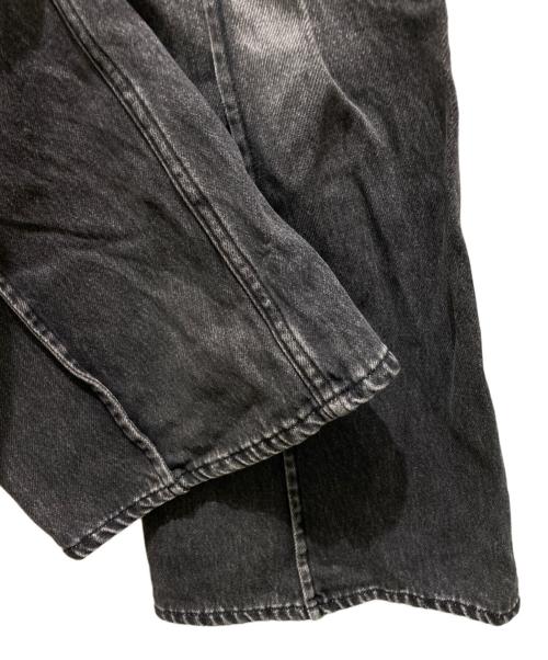 YOHEI OHNO（ヨウヘイオオノ）YOHEI OHNO (ヨウヘイオオノ) デニムパンツ ブラック サイズ:38の古着・服飾アイテム