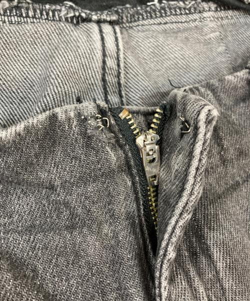 YOHEI OHNO（ヨウヘイオオノ）YOHEI OHNO (ヨウヘイオオノ) デニムパンツ ブラック サイズ:38の古着・服飾アイテム