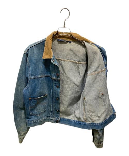 POLO RALPH LAUREN（ポロ・ラルフローレン）POLO RALPH LAUREN (ポロ・ラルフローレン) デニムジャケット ブルー サイズ:Ｌの古着・服飾アイテム