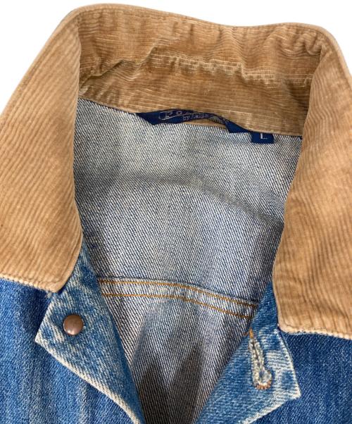 POLO RALPH LAUREN（ポロ・ラルフローレン）POLO RALPH LAUREN (ポロ・ラルフローレン) デニムジャケット ブルー サイズ:Ｌの古着・服飾アイテム