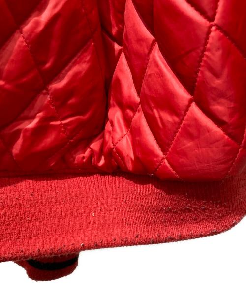 GUESS（ゲス）GUESS (ゲス) BETTY BOOP (ベティー・ブープ) GO BETTY BOOP UNISEX PU JACK　ゴーベティーブープユニセックスピーユージャケット　コーチジャケット ブラック サイズ:LLの古着・服飾アイテム