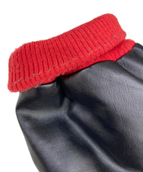 GUESS（ゲス）GUESS (ゲス) BETTY BOOP (ベティー・ブープ) GO BETTY BOOP UNISEX PU JACK　ゴーベティーブープユニセックスピーユージャケット　コーチジャケット ブラック サイズ:LLの古着・服飾アイテム