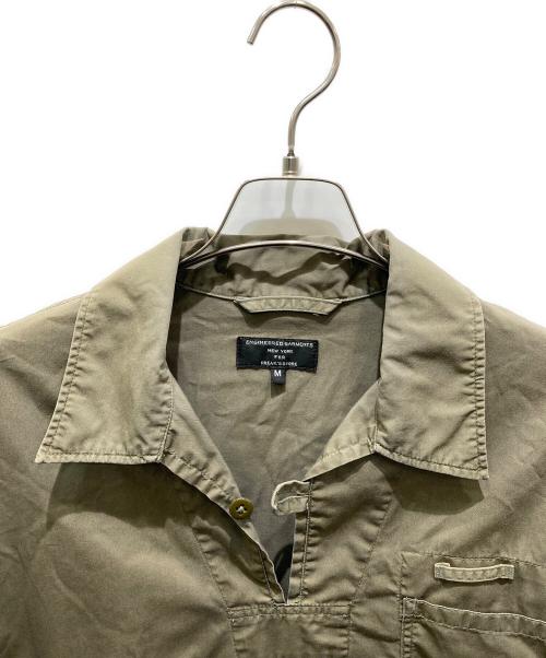 Engineered Garments（エンジニアド ガーメンツ）Engineered Garments (エンジニアド ガーメンツ) 半袖シャツ カーキ サイズ:Ｍの古着・服飾アイテム