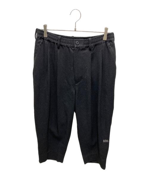 WILD THINGS（ワイルドシングス）WILD THINGS (ワイルドシングス) MAGIC STICK (マジックスティック) タッククロップドバルーンパンツ ブラック サイズ:記載なしの為実寸参照の古着・服飾アイテム
