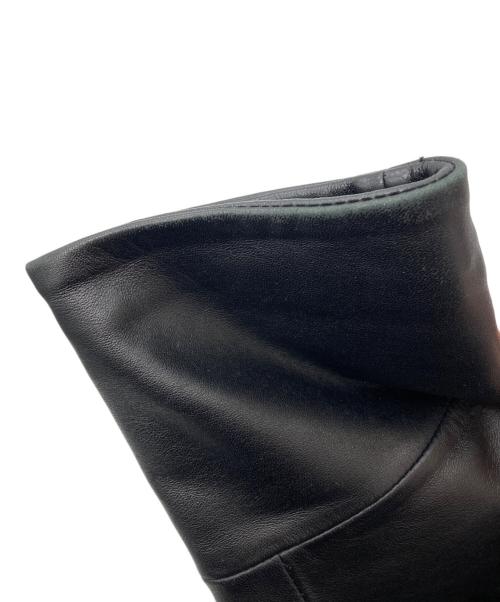 eN ROUTE（アンルート）EN ROUTE (アンルート) ラムレザーチャイナジャケット ブラック サイズ:Mの古着・服飾アイテム