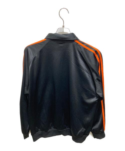 adidas（アディダス）adidas (アディダス) 襟付きトラックジャケット ブラック サイズ:Ｌの古着・服飾アイテム