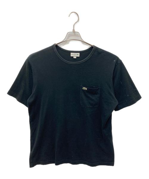 LACOSTE（ラコステ）LACOSTE (ラコステ) 半袖カットソー ブラック サイズ: FR6の古着・服飾アイテム