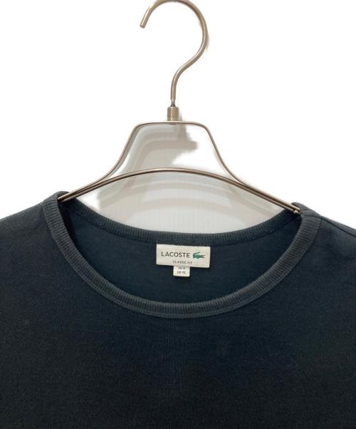 LACOSTE（ラコステ）LACOSTE (ラコステ) 半袖カットソー ブラック サイズ: FR6の古着・服飾アイテム