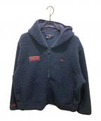 New Eraニューエラ）の古着「Red Bull  Hooded Sherpa Jacket」｜ネイビー
