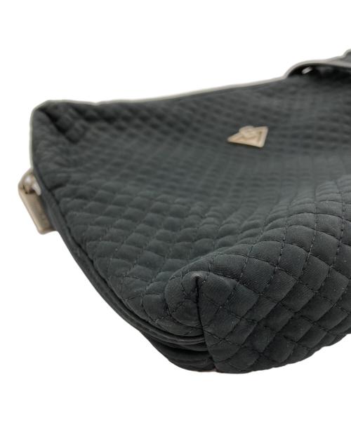 BOTTEGA VENETA（ボッテガベネタ）BOTTEGA VENETA (ボッテガベネタ) キルティングショルダーバッグ ブラックの古着・服飾アイテム