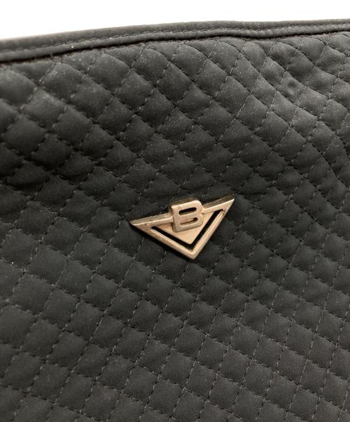 BOTTEGA VENETA（ボッテガベネタ）BOTTEGA VENETA (ボッテガベネタ) キルティングショルダーバッグ ブラックの古着・服飾アイテム