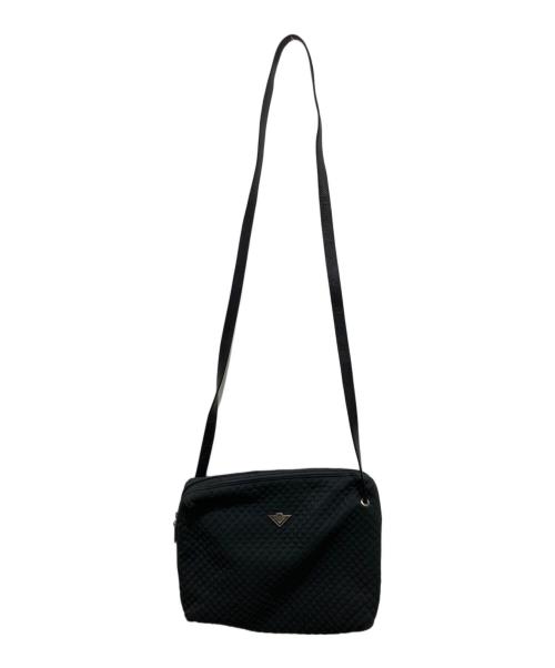 BOTTEGA VENETA（ボッテガベネタ）BOTTEGA VENETA (ボッテガベネタ) キルティングショルダーバッグ ブラックの古着・服飾アイテム