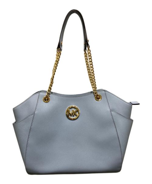 MICHAEL KORS（マイケル・コース）MICHAEL KORS (マイケル・コース) ハンドバッグ ブルーの古着・服飾アイテム