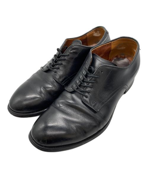 Alden（オールデン）Alden (オールデン) プレーントゥシューズ ブラック サイズ: 8 1/2 BDの古着・服飾アイテム