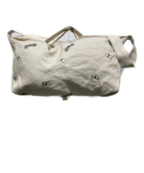 mina perhonen（ミナ ペルホネン）mina perhonen (ミナ ペルホネン) choucho ボディバッグ ベージュの古着・服飾アイテム