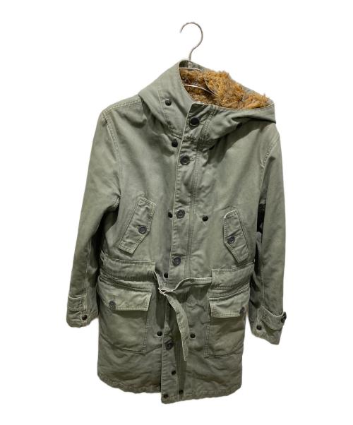 WOOLRICH WOOLEN MILLS（ウールリッチウーレンミルズ）WOOLRICH WOOLEN MILLS (ウールリッチウーレンミルズ) M47タイプコート カーキ サイズ:Ｍの古着・服飾アイテム
