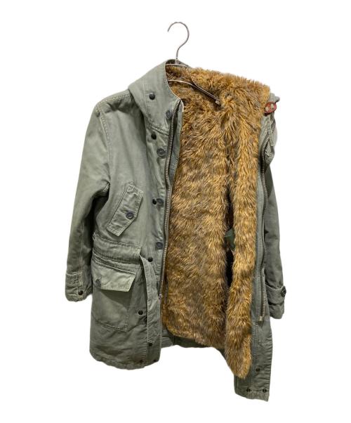 WOOLRICH WOOLEN MILLS（ウールリッチウーレンミルズ）WOOLRICH WOOLEN MILLS (ウールリッチウーレンミルズ) M47タイプコート カーキ サイズ:Ｍの古着・服飾アイテム