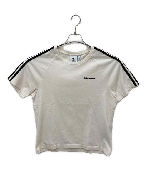 adidas（アディダス）adidas (アディダス) WALES BONNER (ウェールズボナー) 半袖カットソー ホワイト サイズ:XLの古着・服飾アイテム
