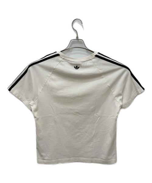 adidas（アディダス）adidas (アディダス) WALES BONNER (ウェールズボナー) 半袖カットソー ホワイト サイズ:XLの古着・服飾アイテム