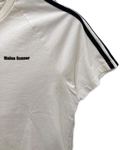 adidas（アディダス）adidas (アディダス) WALES BONNER (ウェールズボナー) 半袖カットソー ホワイト サイズ:XLの古着・服飾アイテム