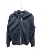 DIESELディーゼル）の古着「スターロゴパーカー」｜ブラック