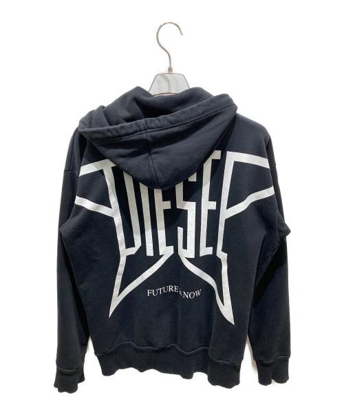 DIESEL（ディーゼル）DIESEL (ディーゼル) スターロゴパーカー ブラック サイズ:Sの古着・服飾アイテム