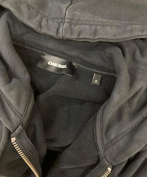 DIESEL（ディーゼル）DIESEL (ディーゼル) スターロゴパーカー ブラック サイズ:Sの古着・服飾アイテム
