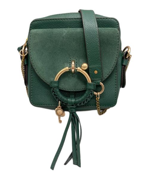 SEE BY CHLOE（シーバイクロエ）SEE BY CHLOE (シーバイクロエ) ミニカメラバック　ジョアン グリーンの古着・服飾アイテム