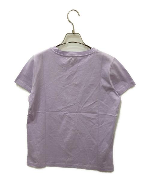 A.P.C.（アーペーセー）A.P.C. (アーペーセー) ロゴプリント半袖Tシャツ パープル サイズ:ｓの古着・服飾アイテム
