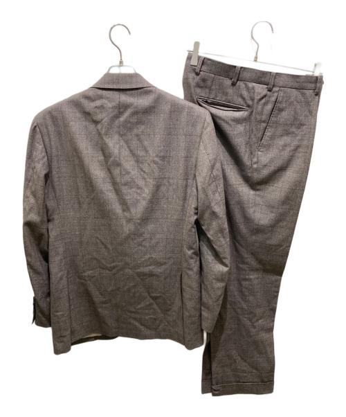 Paul Stuart（ポールスチュアート）Paul Stuart (ポールスチュアート) 3Pセットアップスーツ ブラウン サイズ:記載なしの為実寸参照の古着・服飾アイテム