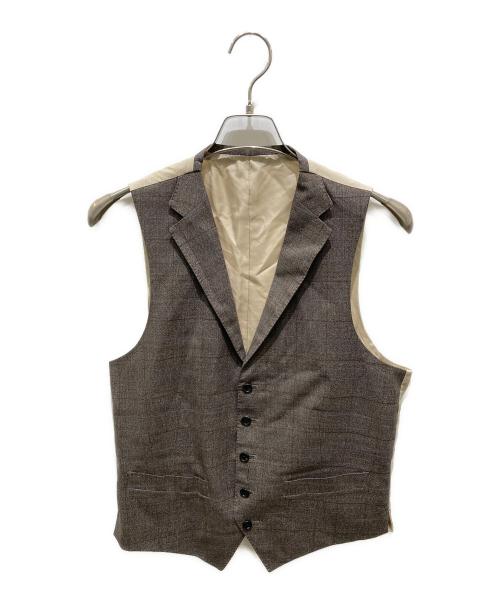 Paul Stuart（ポールスチュアート）Paul Stuart (ポールスチュアート) 3Pセットアップスーツ ブラウン サイズ:記載なしの為実寸参照の古着・服飾アイテム