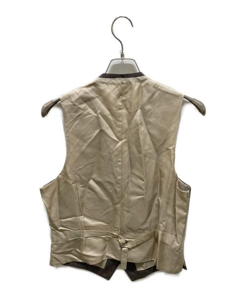 Paul Stuart（ポールスチュアート）Paul Stuart (ポールスチュアート) 3Pセットアップスーツ ブラウン サイズ:記載なしの為実寸参照の古着・服飾アイテム