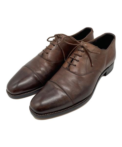 GRENSON（グレンソン）GRENSON (グレンソン) ストレートチップレザーシューズ ブラウン サイズ: 8 1/2Dの古着・服飾アイテム