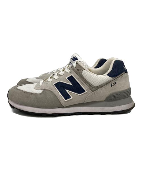 NEW BALANCE（ニューバランス）NEW BALANCE (ニューバランス) ML574EAG ローカットスニーカー ホワイト サイズ:27.5cmの古着・服飾アイテム