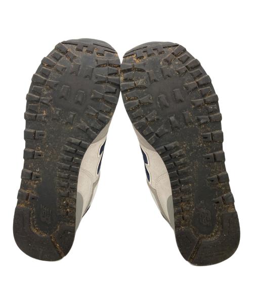 NEW BALANCE（ニューバランス）NEW BALANCE (ニューバランス) ML574EAG ローカットスニーカー ホワイト サイズ:27.5cmの古着・服飾アイテム