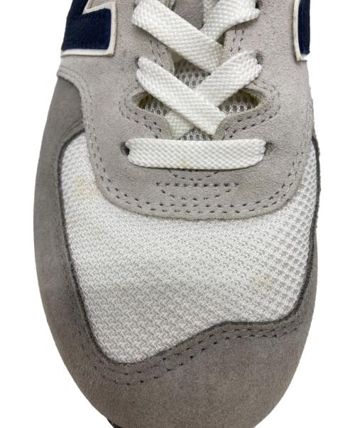 NEW BALANCE（ニューバランス）NEW BALANCE (ニューバランス) ML574EAG ローカットスニーカー ホワイト サイズ:27.5cmの古着・服飾アイテム