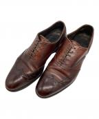 三陽山長サンヨウヤマチョウ）の古着「ウィングチップシューズ」｜ブラウン