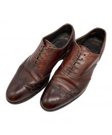 三陽山長（サンヨウヤマチョウ）の古着「ウィングチップシューズ」｜ブラウン